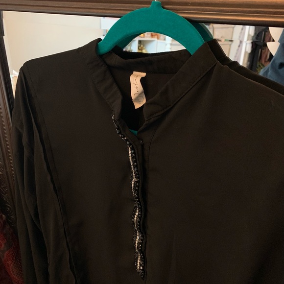 Embellished Chiffon Blouse - Picture 2 of 3